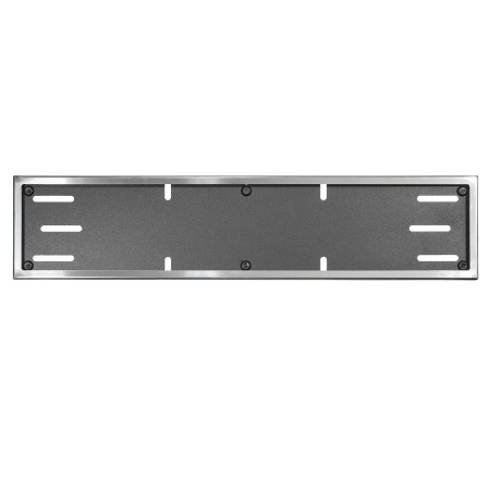 Support de plaque d'immatriculation auto 520x110 en inox,...